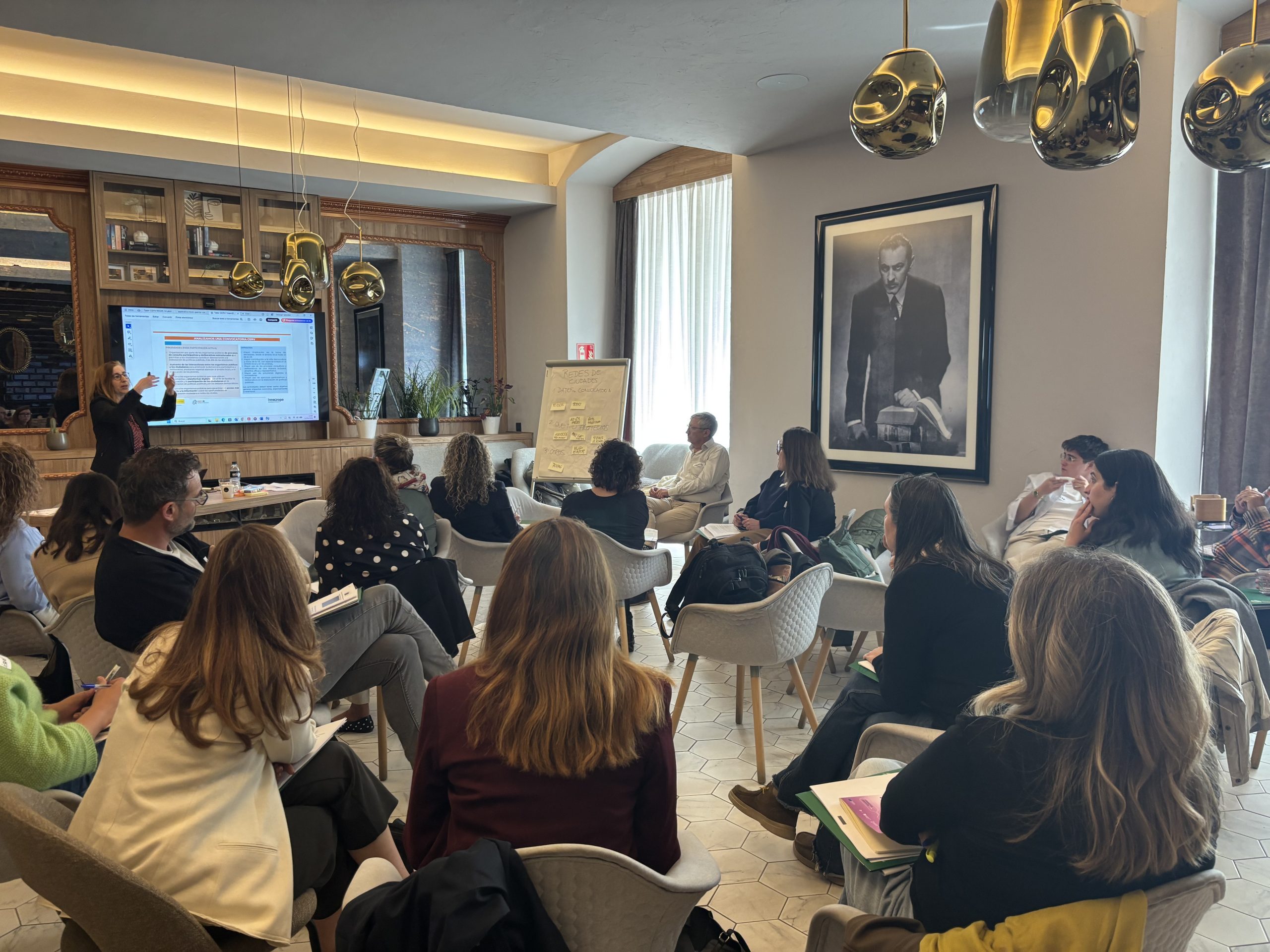 Éxito del primer taller presencial del ciclo «Transforma tu territorio con la UE»